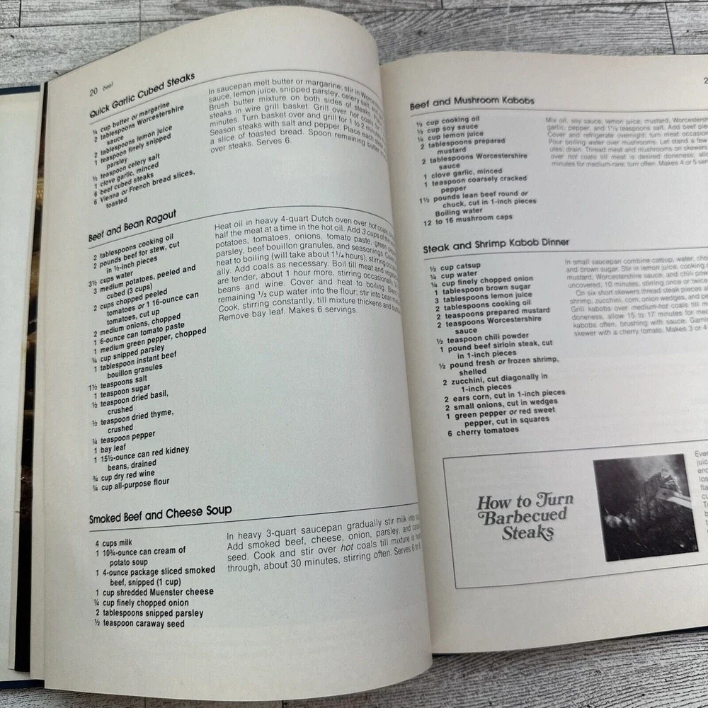 All-Time Favorite Barbecue Recipes Cookbook 1977 Better Homes and Gardens Vtg HC